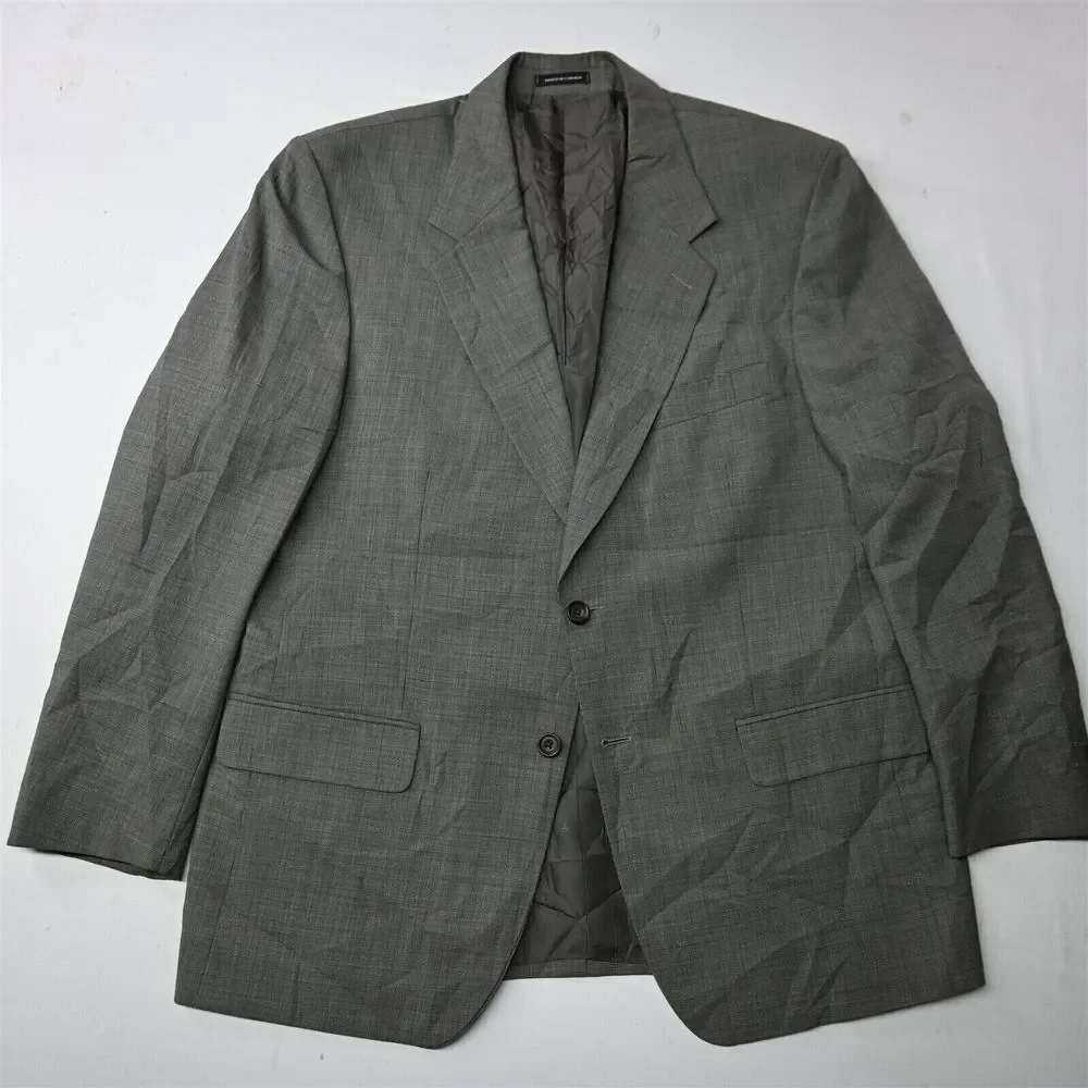 Yves Saint Laurent 44R Brown Wool Old‎ Money Mens Blazer Sport Coat Jacket